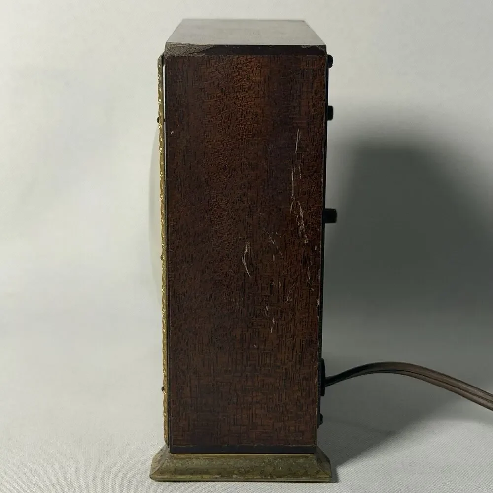 VTG Seth Thomas Poise E.861-000 Wood Electric Alarm Clock Working